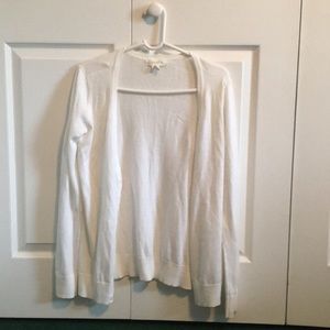 F21 White Cardigan